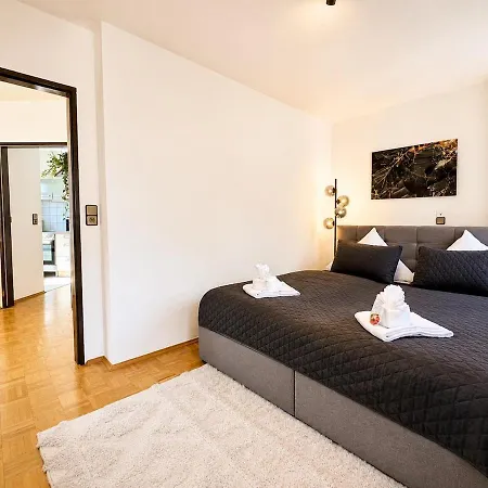Modern 01 I Queensize-bett I Smart Tv